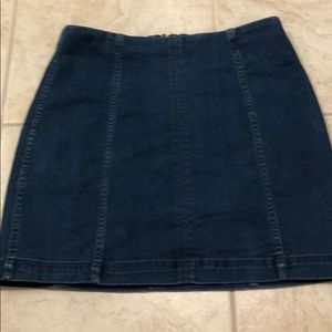 Free People Denim Skirt